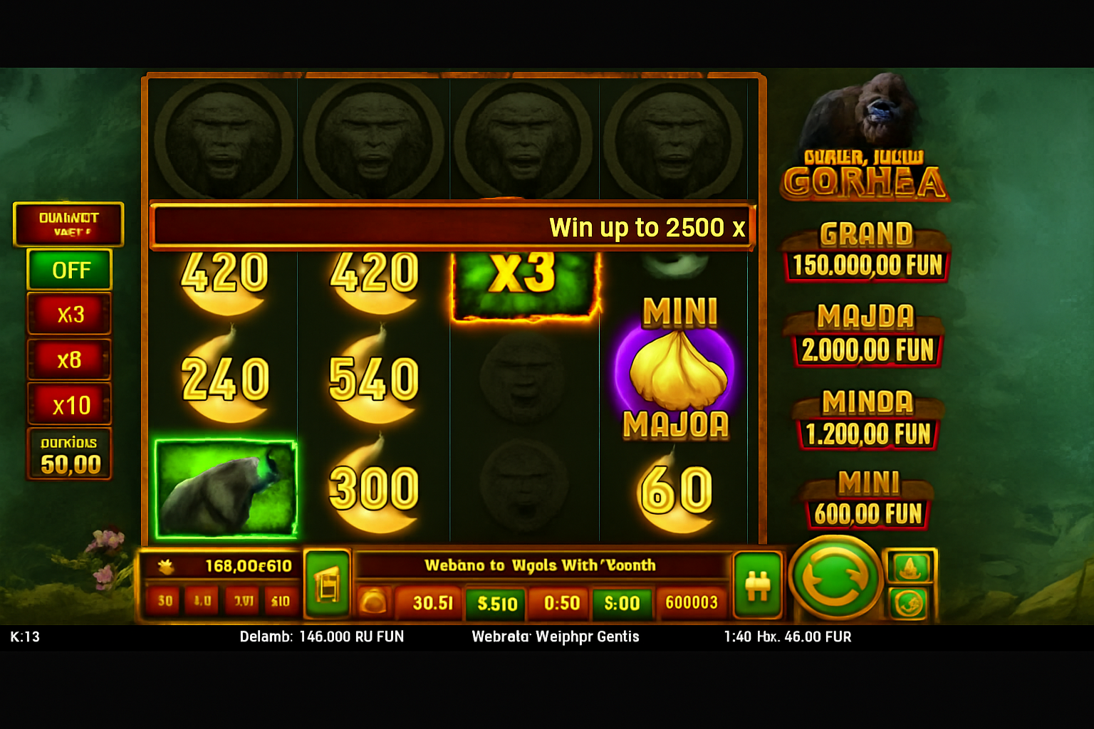 Mighty Wild Gorilla gameplay